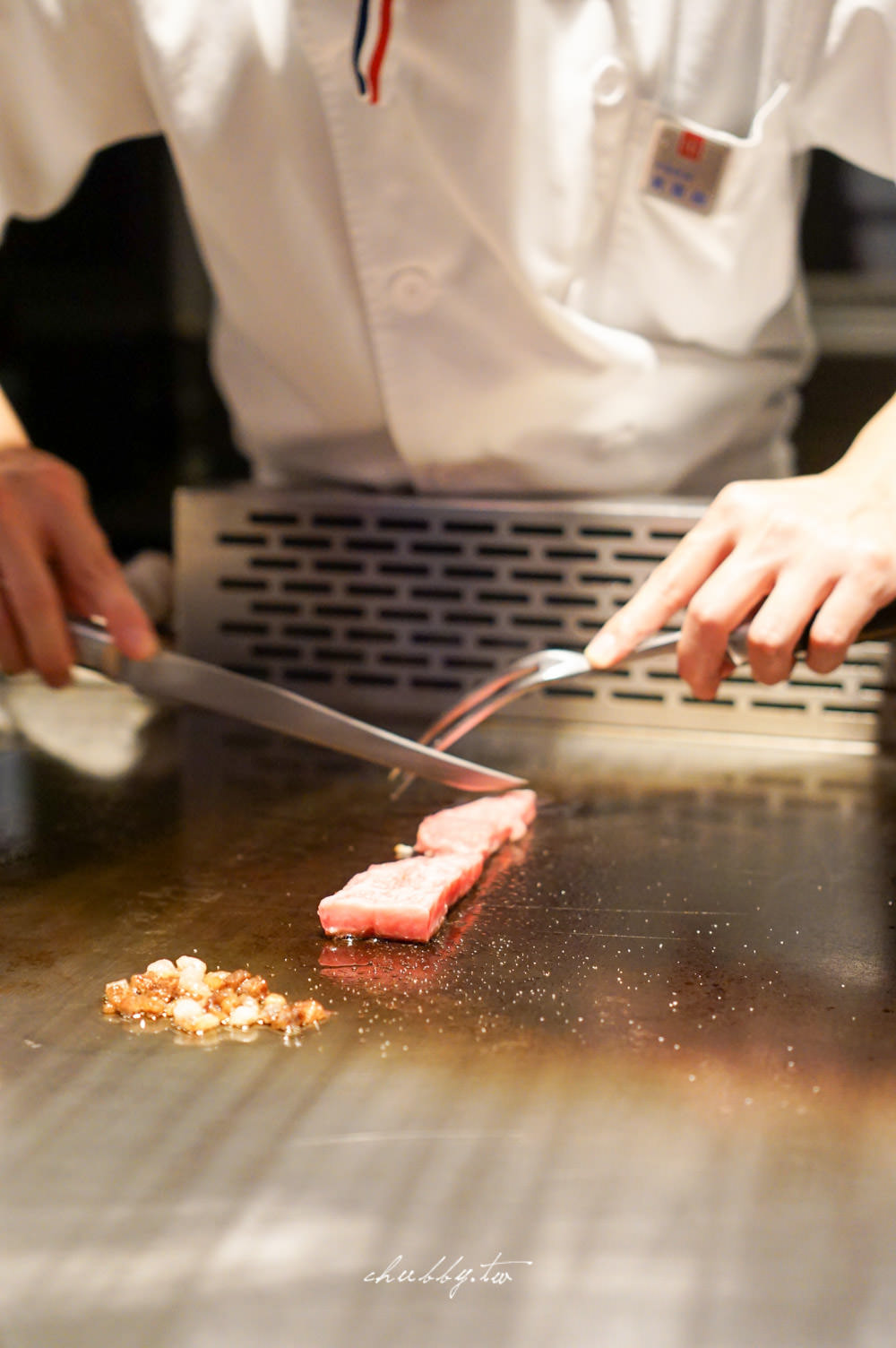日本A5和牛的最完美料理方式：夏慕尼新香榭鐵板燒