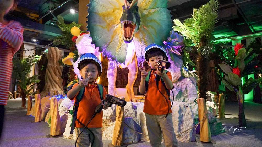 勇闖侏羅紀│全球唯一互動式恐龍主題樂園：給孩子最棒的兒童節禮物！