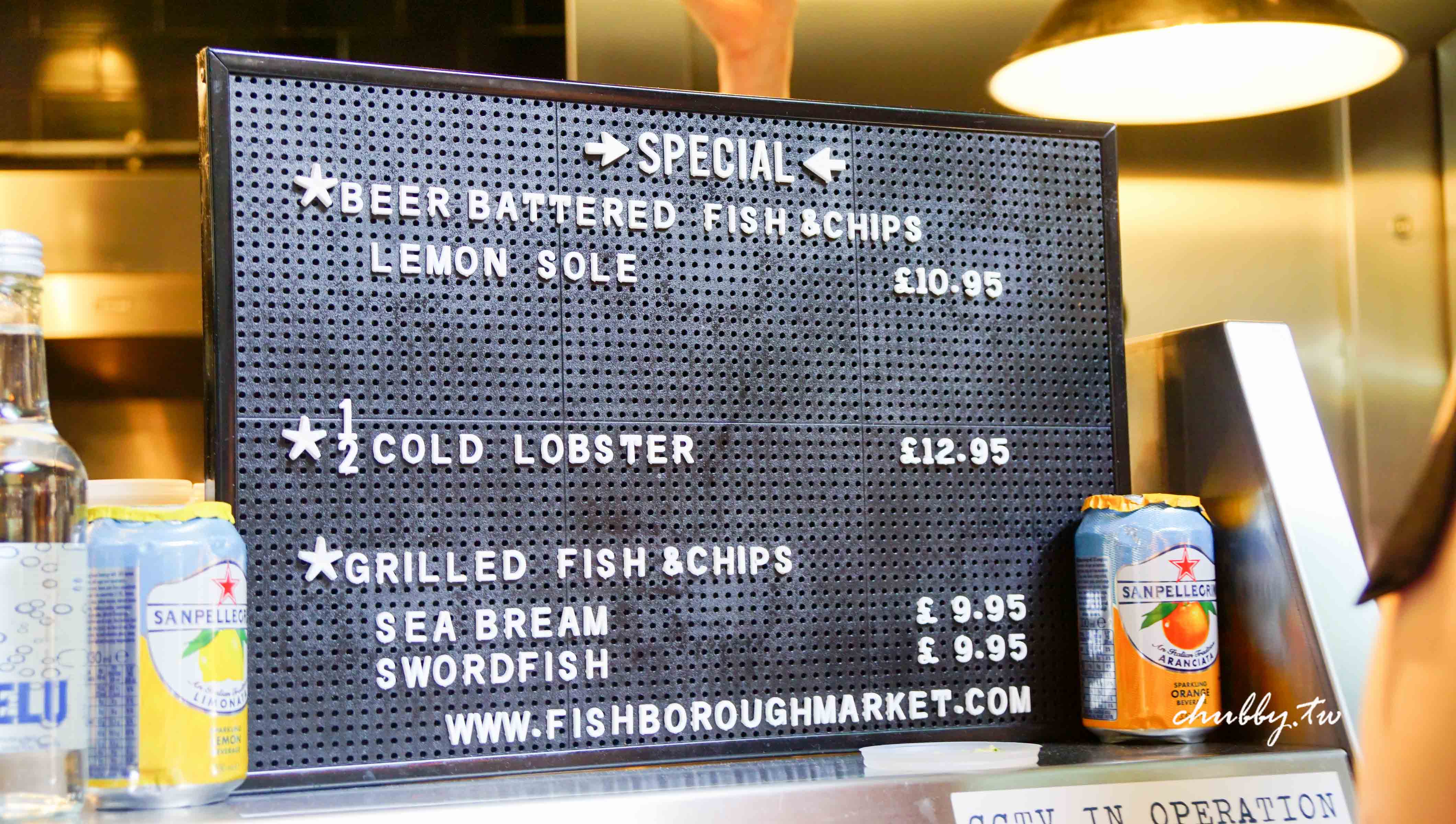 倫敦最好吃的炸魚薯條fish!Kitchen，隱藏版烤旗魚swordfish，鮮美肉汁一試難忘！