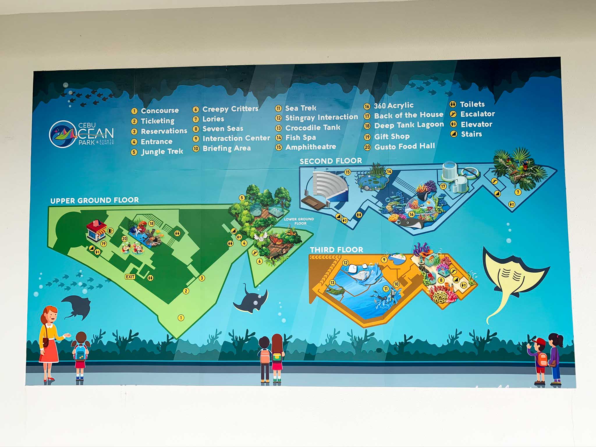 宿霧最適合親子的行程：宿霧海洋公園Cebu Ocean Park遊園心得、園區介紹