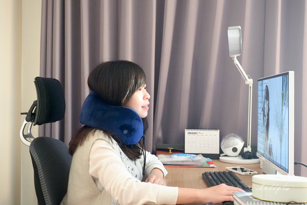 【發熱眼罩推薦】可夢科技無線熱敷眼罩‧頸枕，隨身攜帶的眼部頸部SPA神器