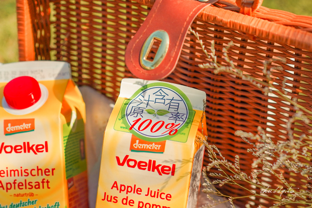 妳喝的果汁是100%原汁嗎？果汁界的LV！德國生機果汁Voelkel蔓越莓汁、黑棗汁、蘋果汁開箱試飲心得