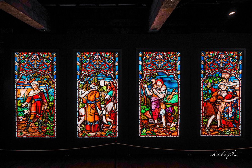 北海道小樽景點推薦：花窗玻璃美術館（舊高橋倉庫），色彩斑斕、浪漫滿點的彩繪玻璃光影之旅