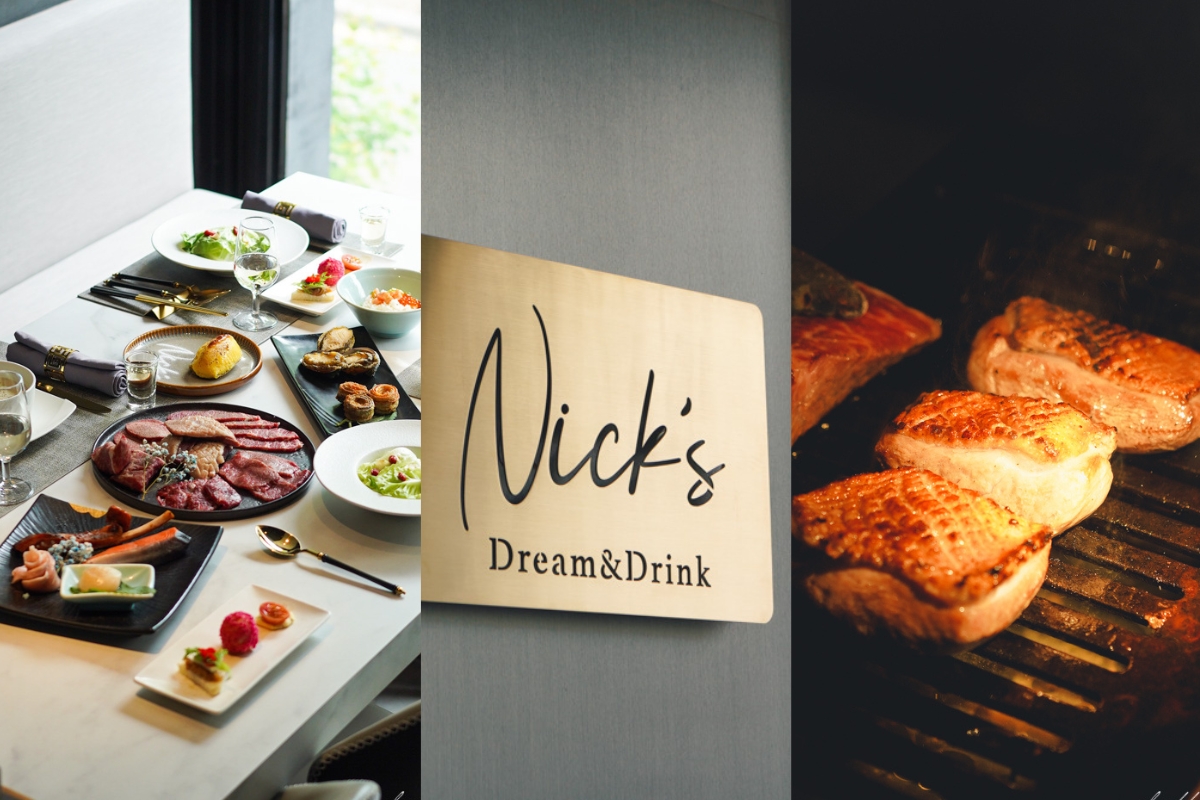 台中Nick’s 燒肉餐酒館，台中獨有的法式燒肉餐廳、儀式感滿分的美味饗宴