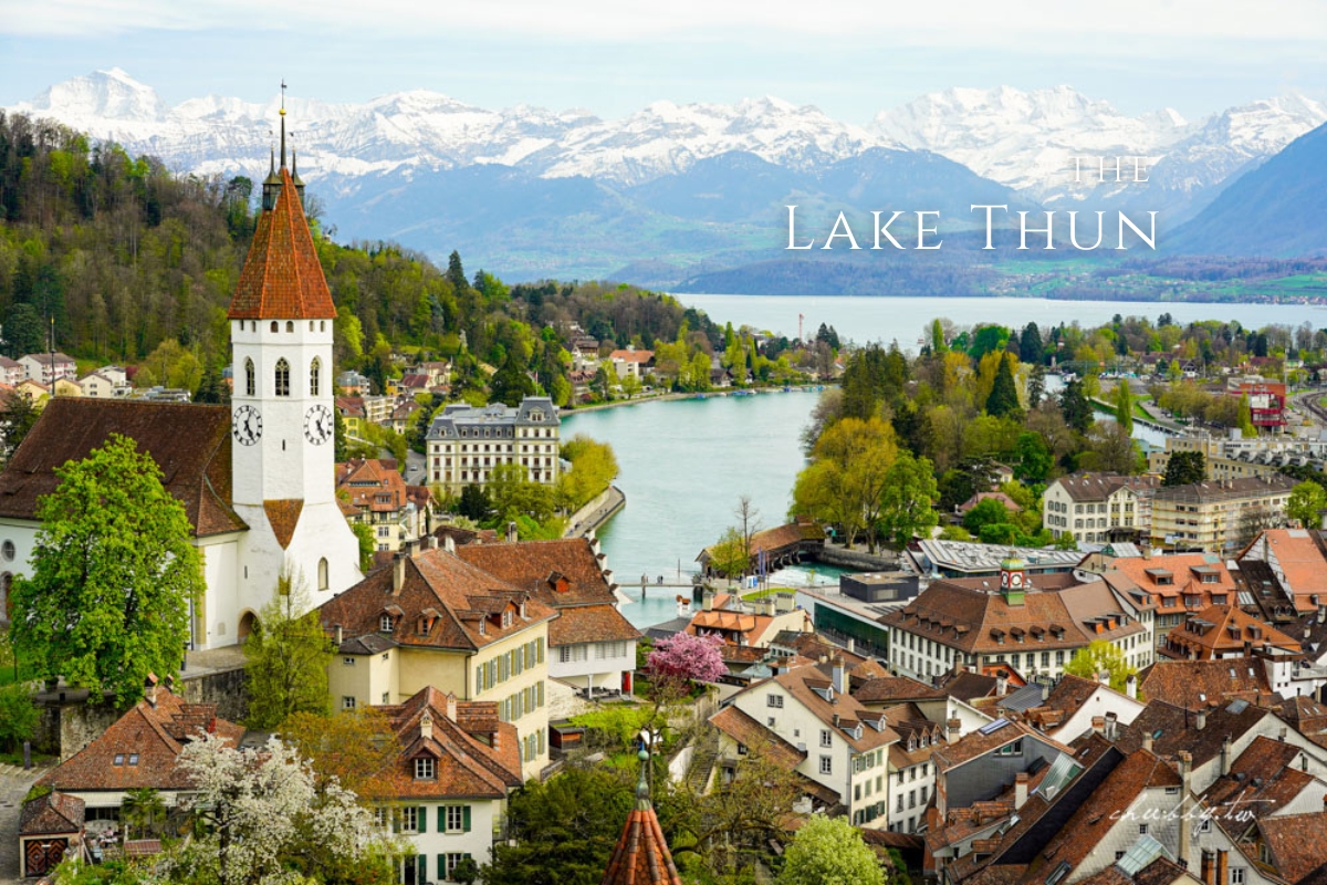 瑞士英特拉肯STP免費景點：圖恩湖遊船、圖恩城堡實際搭乘分享