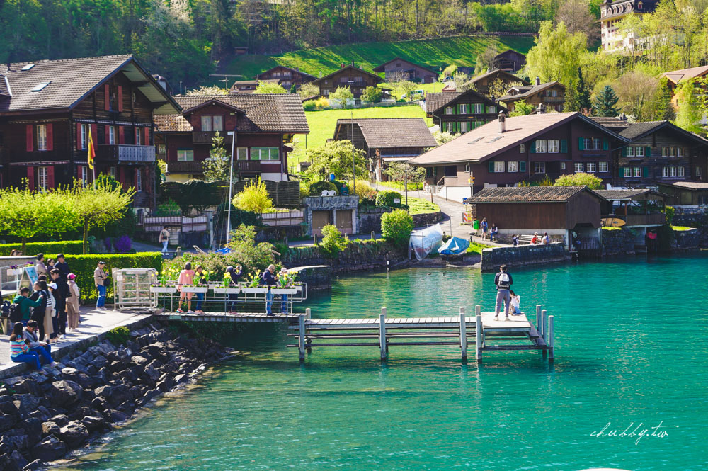 朝聖玄彬彈琴的布里恩茲湖！持STP免費乘船遊布里恩茲湖，瑞士英特拉肯必玩景點