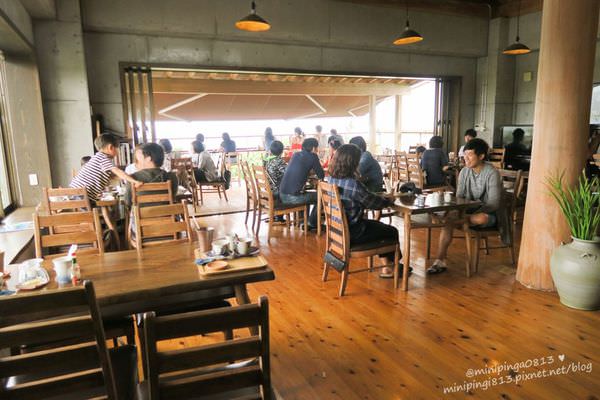 【沖繩】滿足放空慾的土花土花咖啡廳-雙海灘包夾的絕美海景、每日限定30份Doka Doka手工PIZZA!(2)